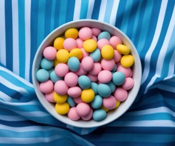 Synthetic food colors for Panned Candies